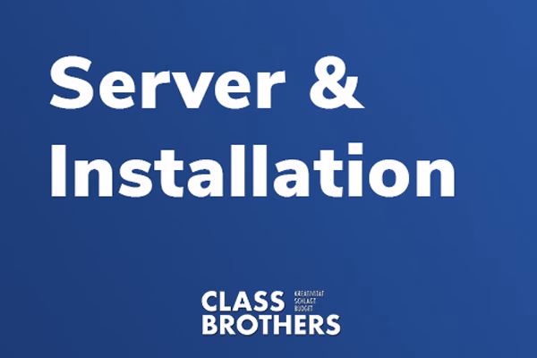 Agentur-Blog-Server & Installation